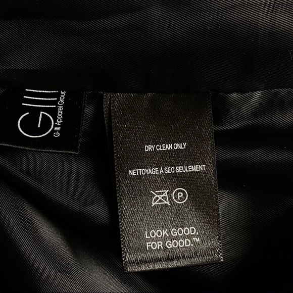 KENNETH COLE NEW YORK Rib Sleeve Leopard Coat M - Picture 11 of 11